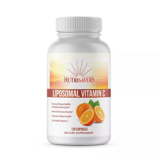 Nutrisavers Liposomal Ascorbic Acid Vitamin C: 120 CT