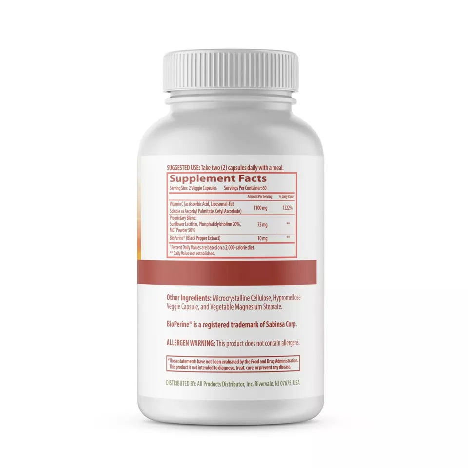 Nutrisavers Liposomal Ascorbic Acid Vitamin C